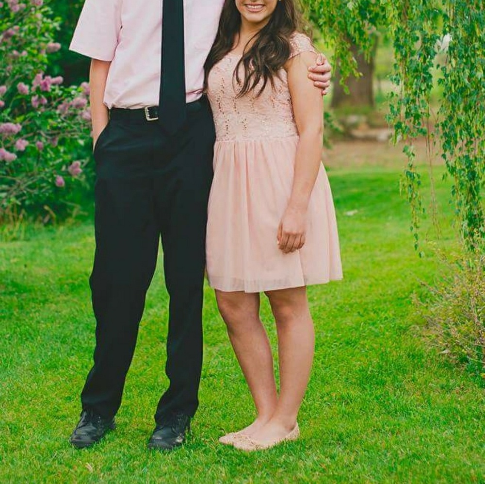 Pink Homecoming dress